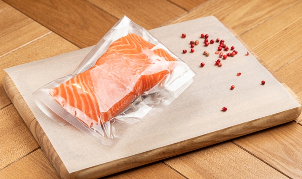 Стейк из семги охлажденный