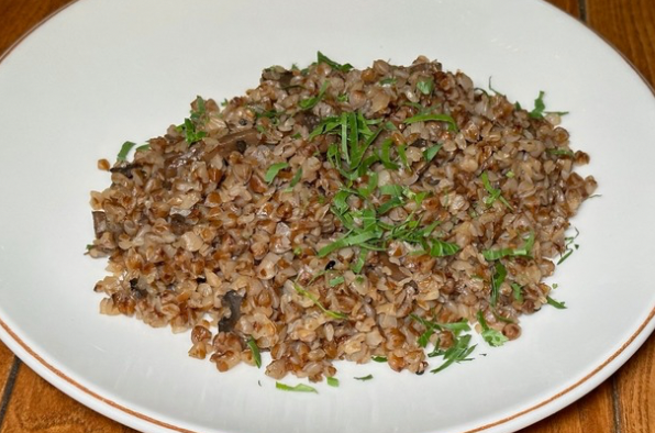 Каша гречневая с терияки