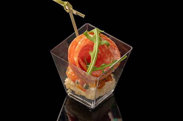 Канапе с салями 16 шт